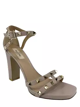 Valentino Rockstud sandals size 9: Block heel ankle strap sandals