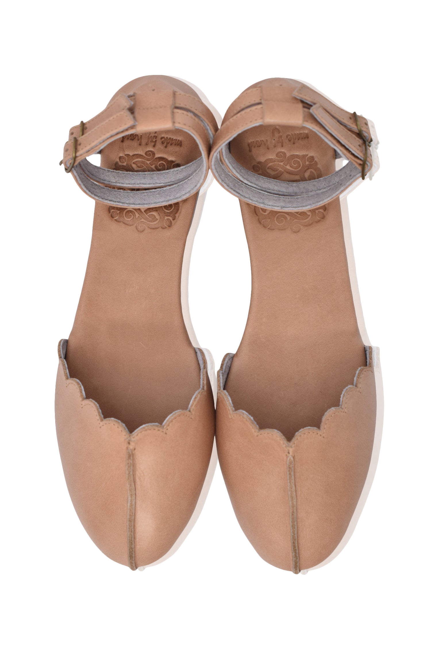 Venus Flat Leather Shoes