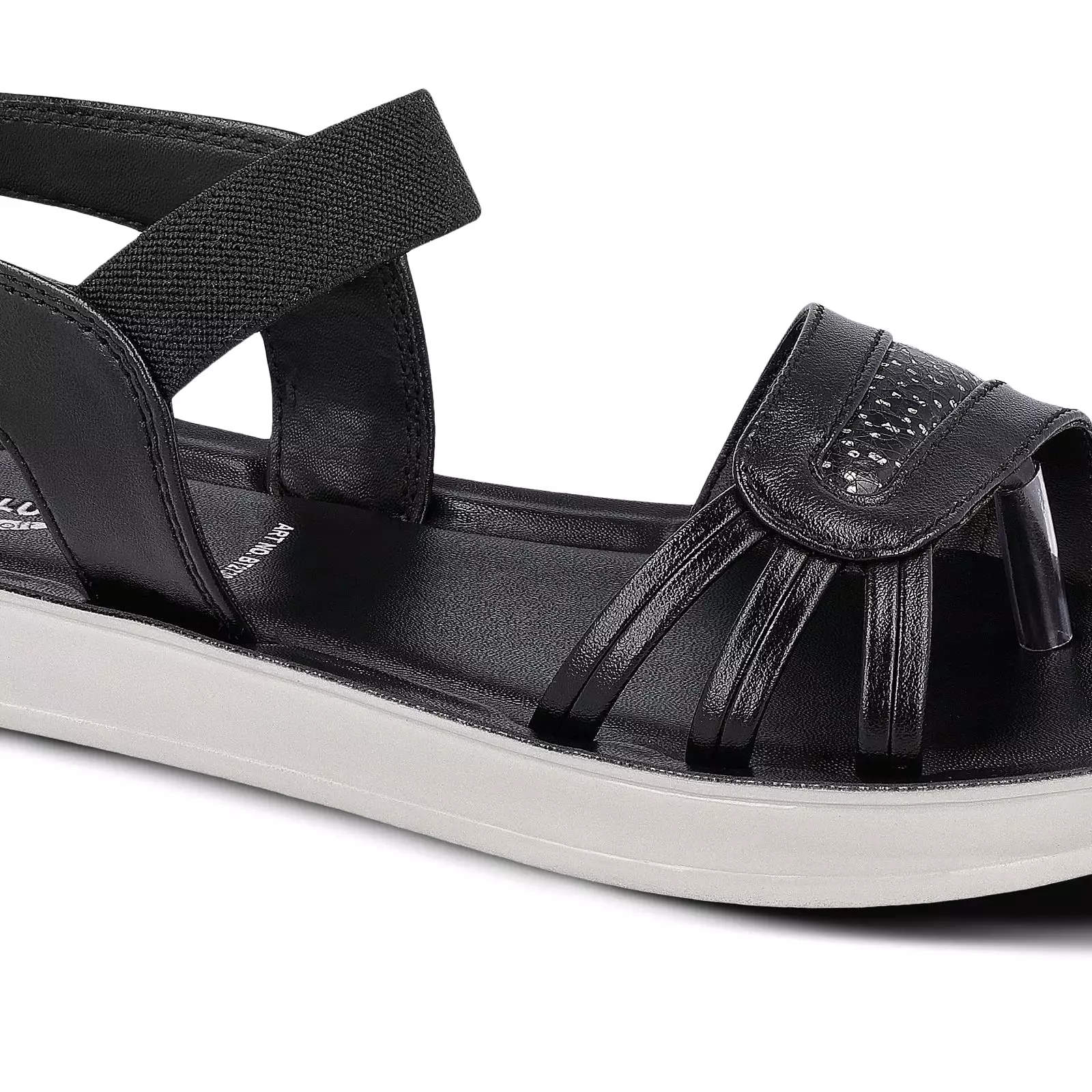 Walkaroo Women's Sandals - BT2730 Black