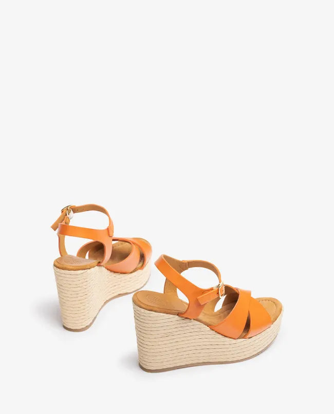 Wedge platform sandals