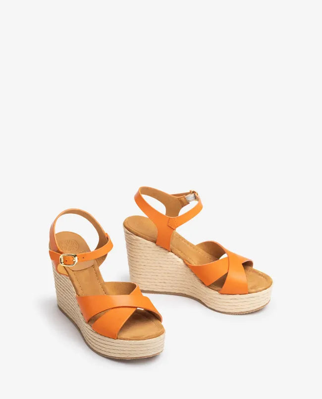 Wedge platform sandals