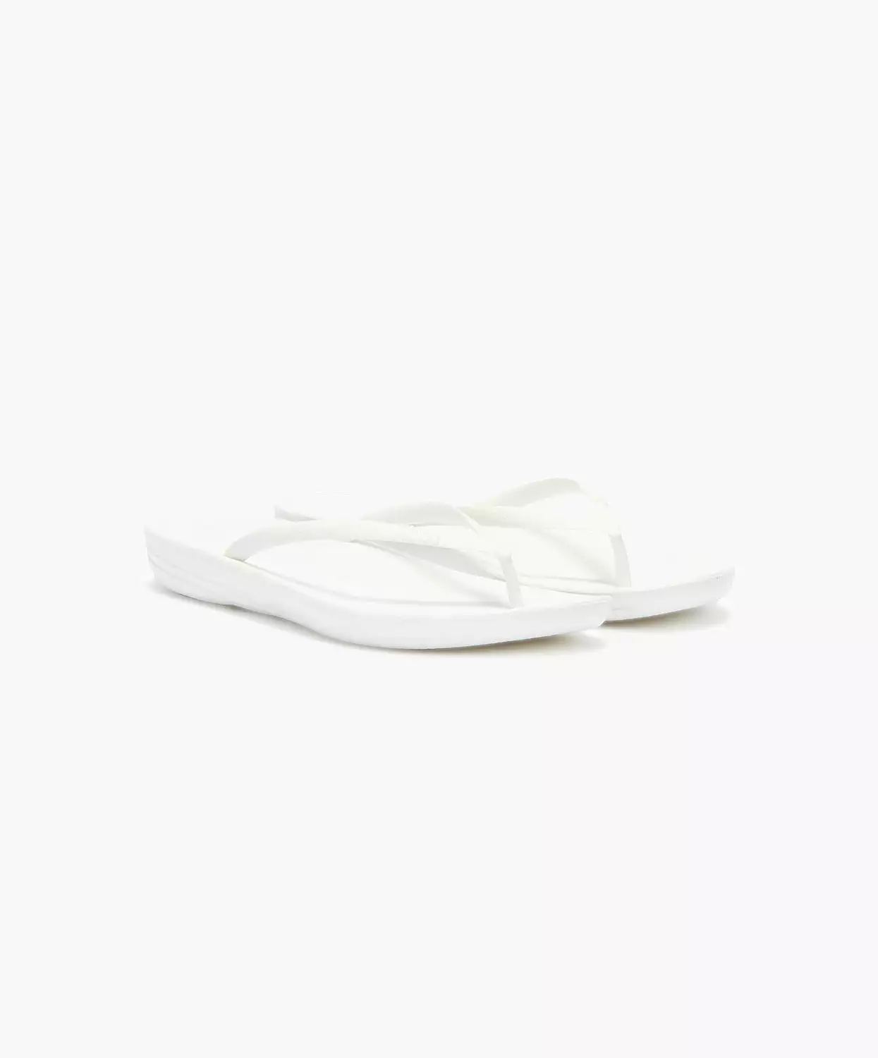 White Ergonomic Thongs - FitFlop iQushion