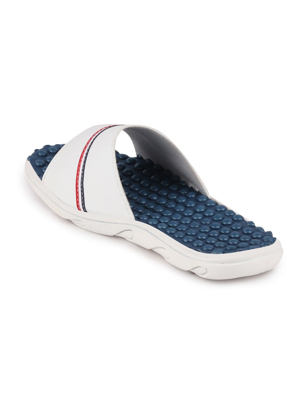 White Men's Casual Flip-Flops Slip-On