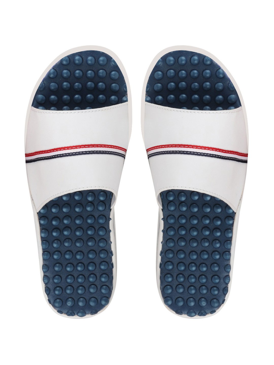 White Men's Casual Flip-Flops Slip-On