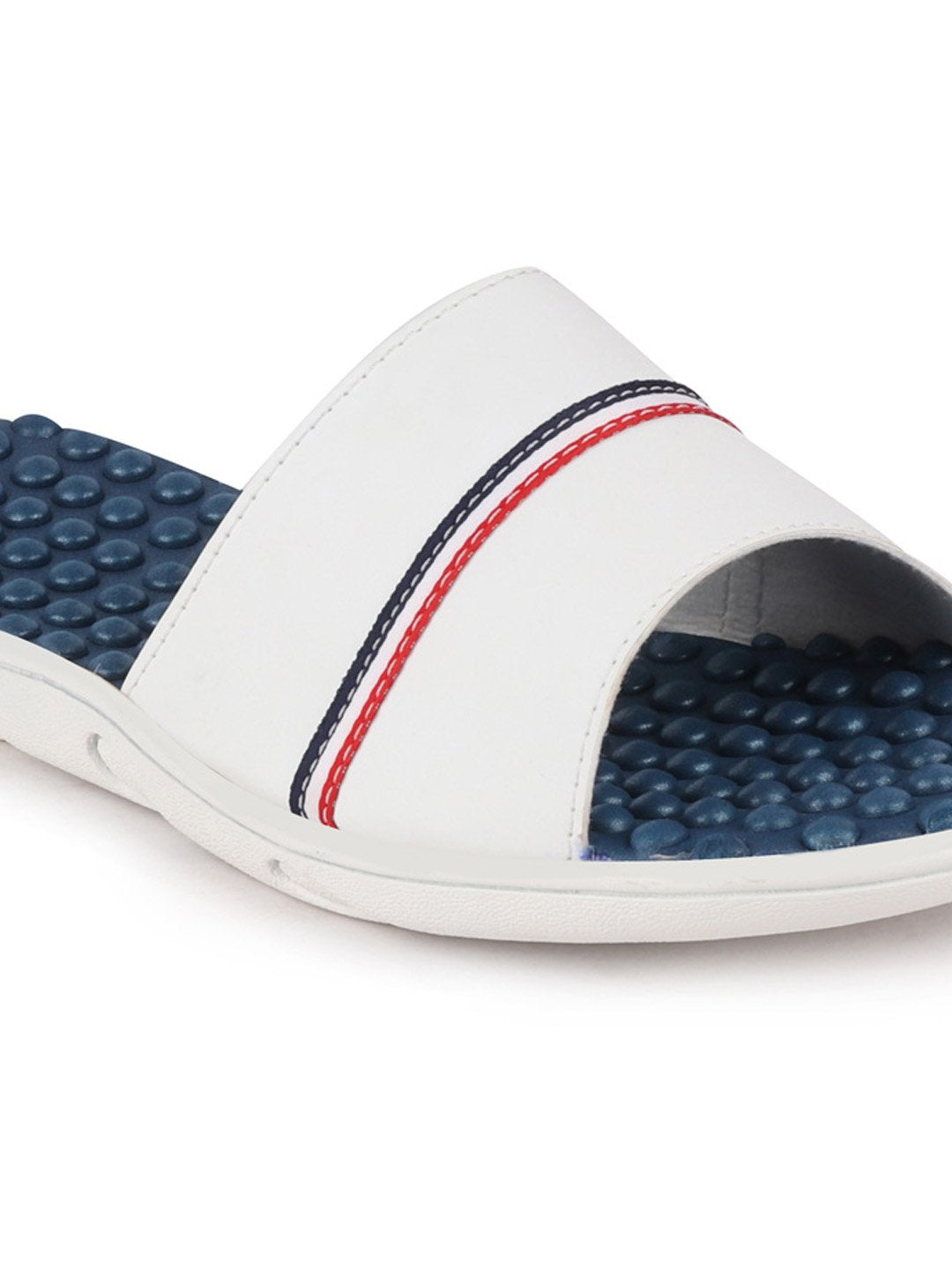 White Men's Casual Flip-Flops Slip-On