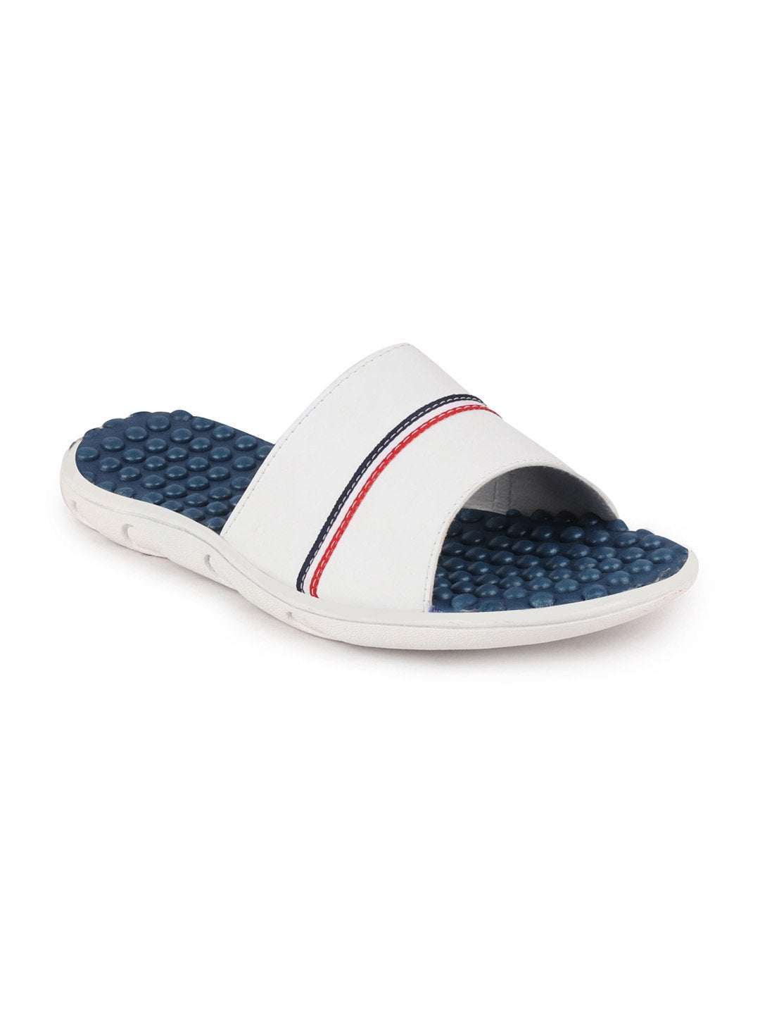 White Men's Casual Flip-Flops Slip-On