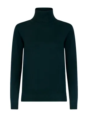 Winter Basic Scarab Turtleneck Sweater