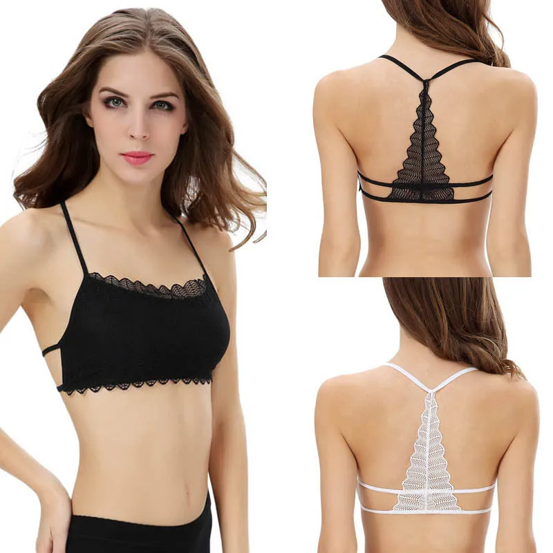 Women Sexy bralette Lace Underwear Push Bras Sexy Intimates Bra Top lingerie Tanks Crop Top