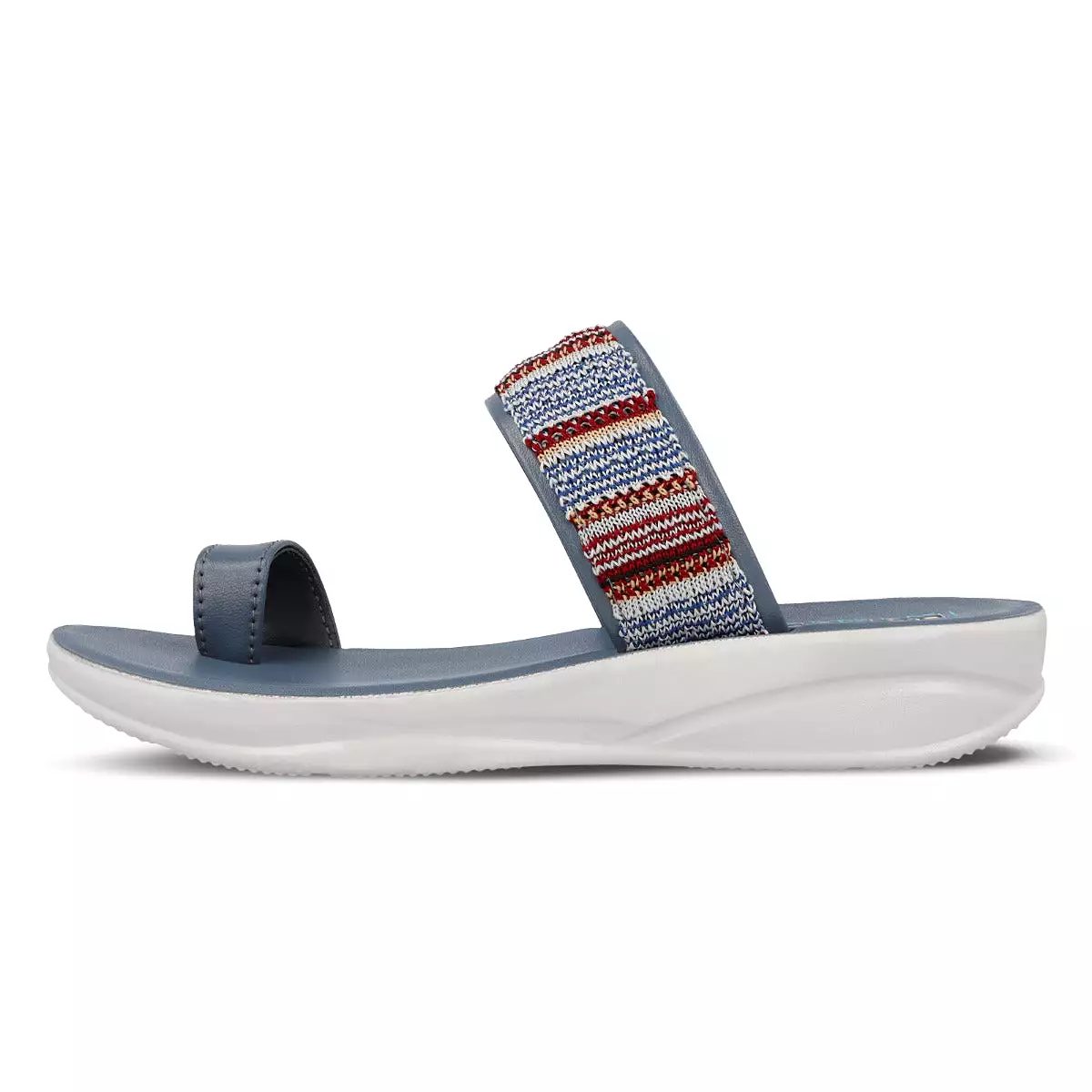 Women's Blue Sandals - BT2347 by Walkaroo