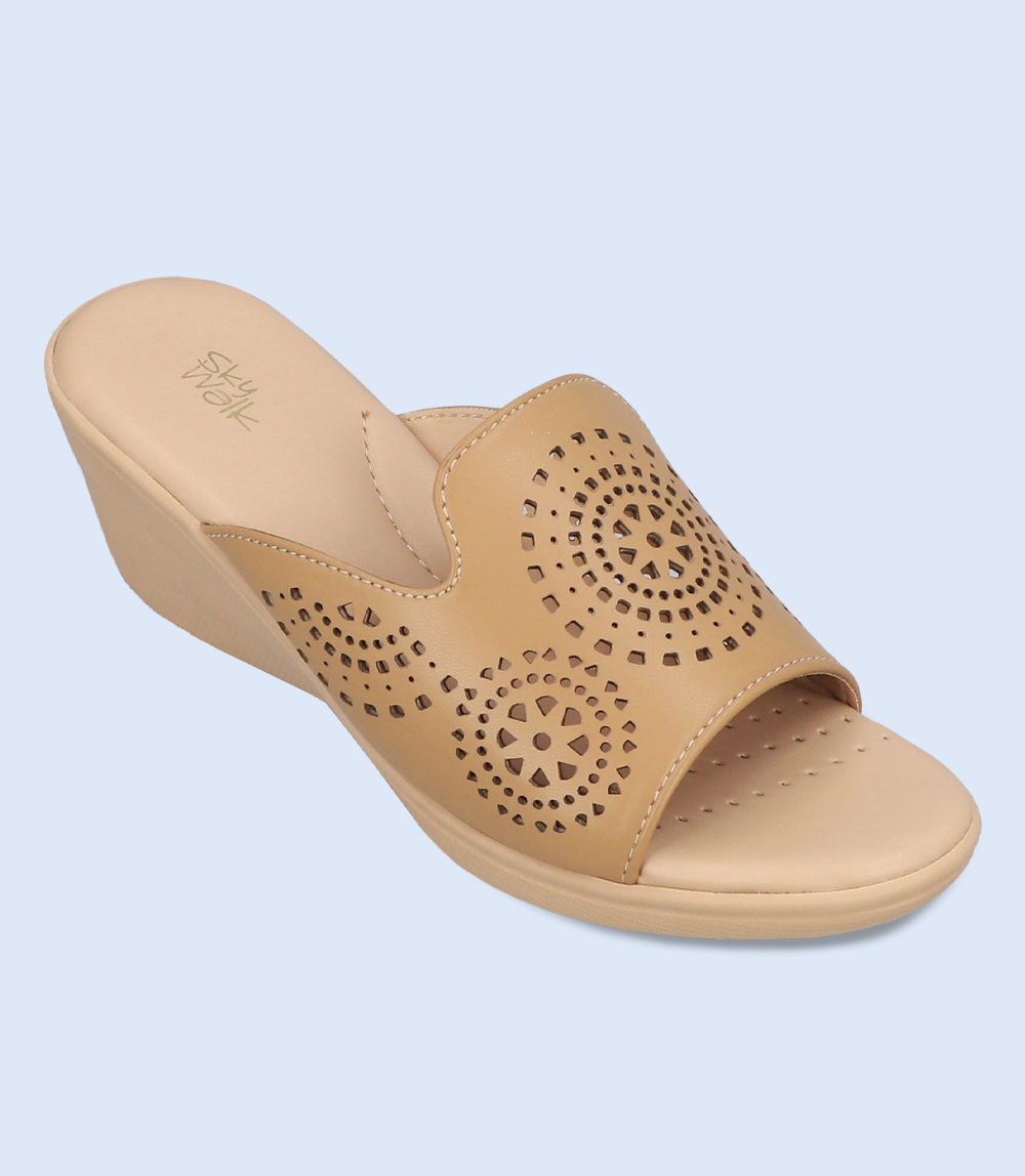 Women's Comfort Slipper - Beige (BW9260)