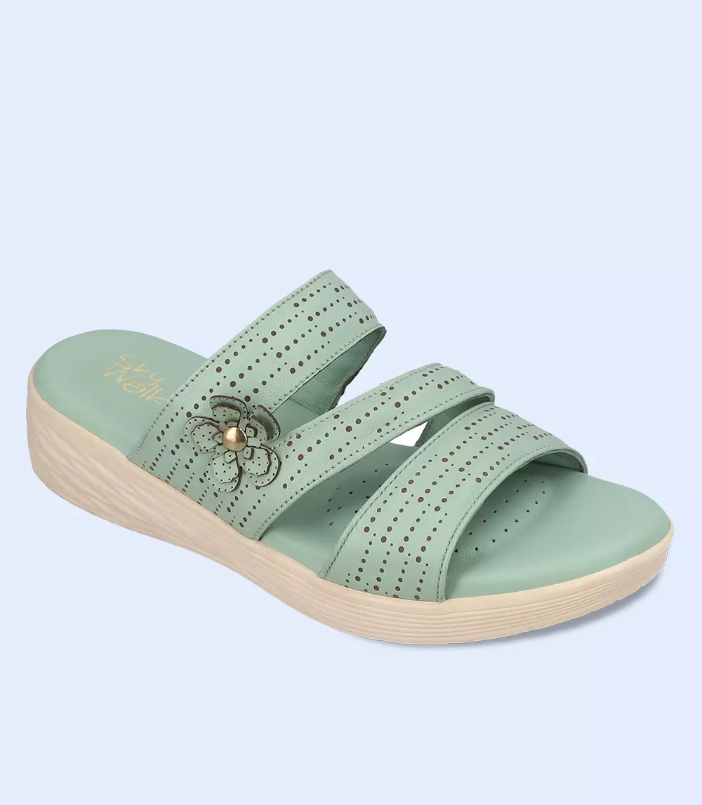 Women's Comfort Slipper, BW7659-Mint - Buy Now