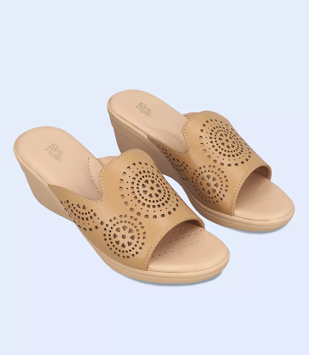 Women's Comfort Slipper - BW9260 (Beige)