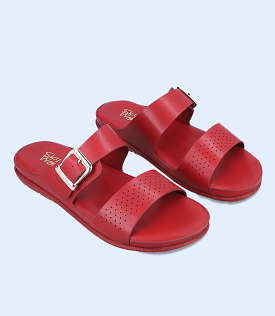 Women's Comfort Slipper in Maroon - BW7066