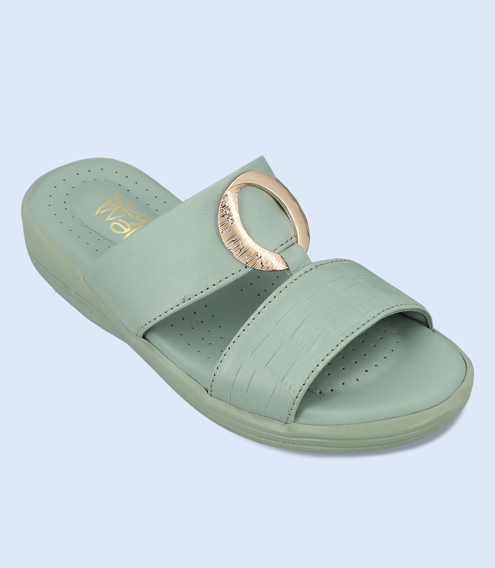 Women's Comfort Slipper in Mint - BW9514