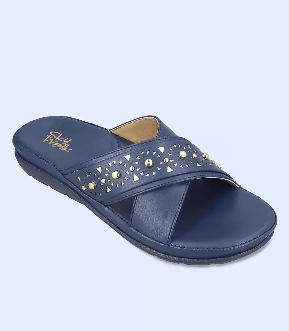 Women's Comfort Slipper Navy - BW9254