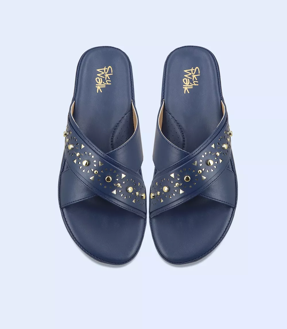 Women's Comfort Slipper Navy - BW9254