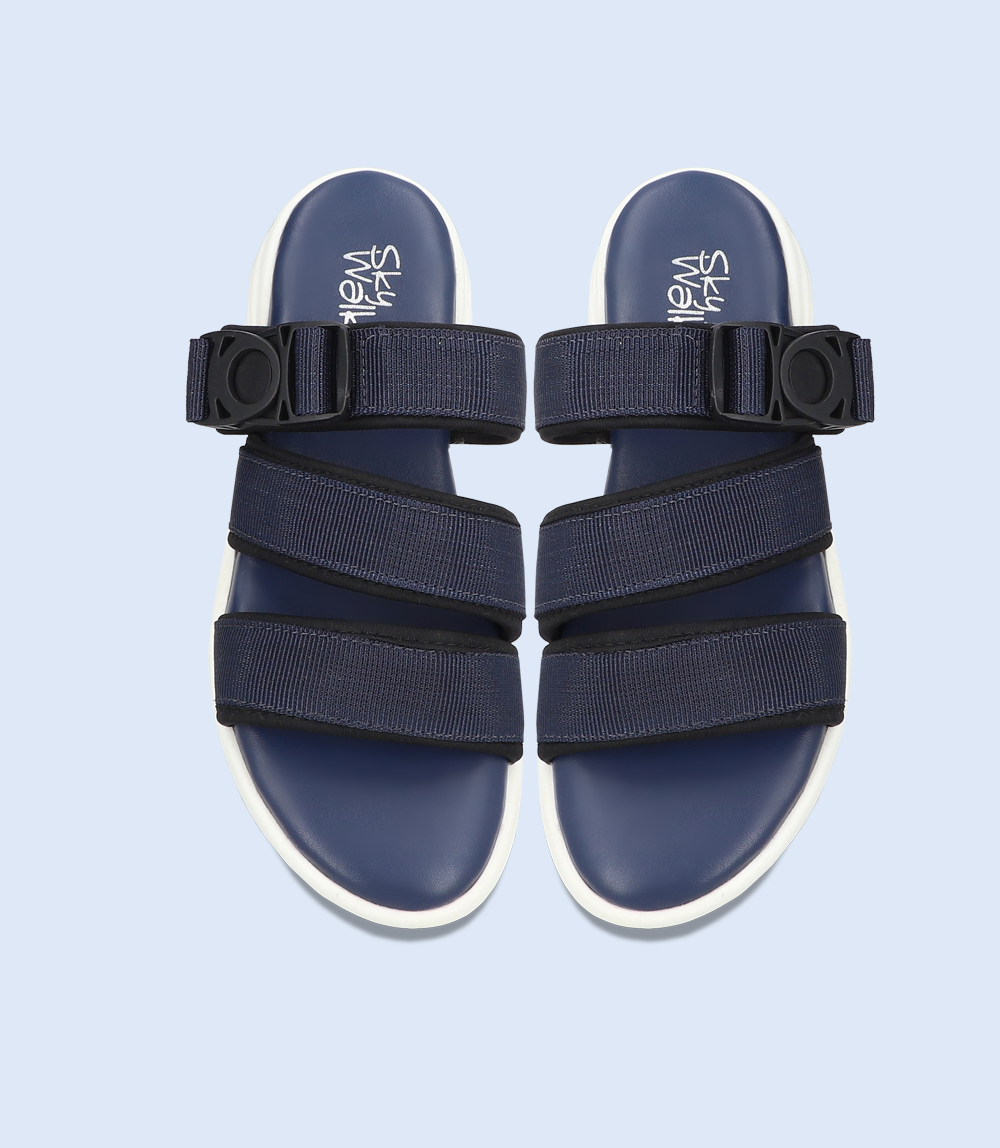 Women's Navy Comfort Slipper - BW7664