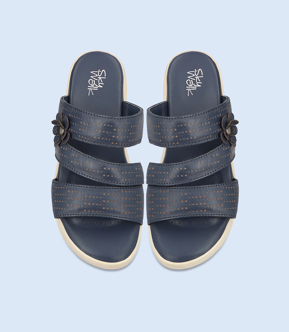 Women's Navy Comfort Slipper