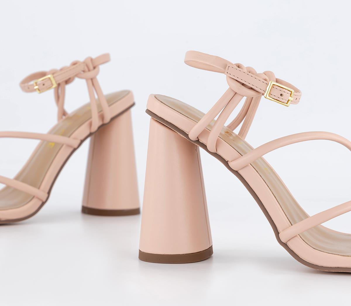 Women's Nude High Heel Sandals for Office - Shop Now