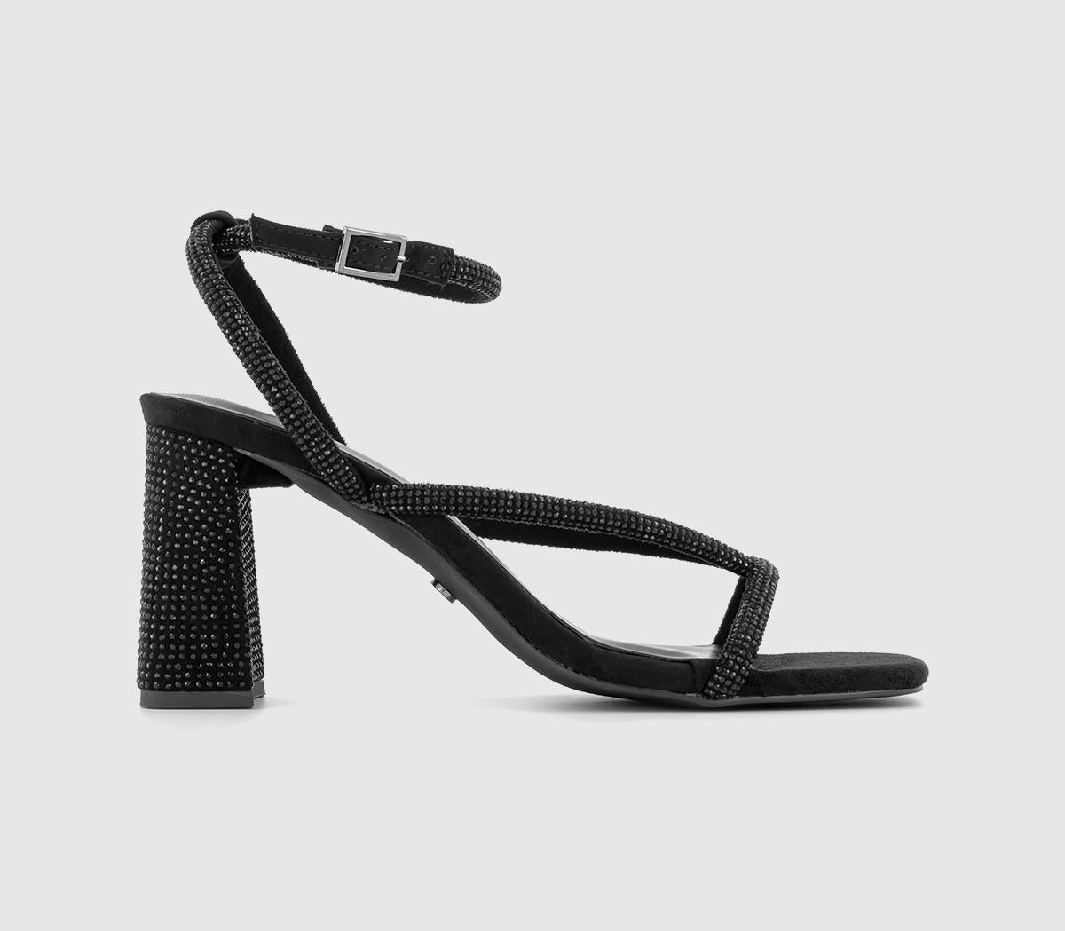 Women's Office History High Heel Sandals - Black