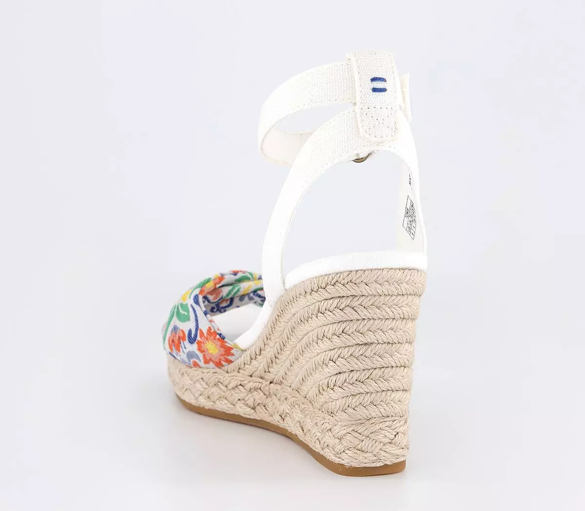 Women's Toms Marisela Wedge Sandals Mediterranean Jacquard: Toms Marisela Wedge Sandals - Mediterranean Jacquard