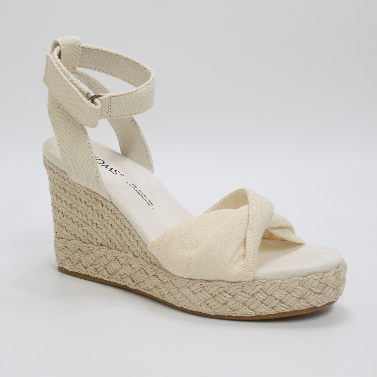 Womens Toms Marisela Wedge Sandals Natural Woven ---> Toms Marisela Wedge Sandals Women's Natural Woven