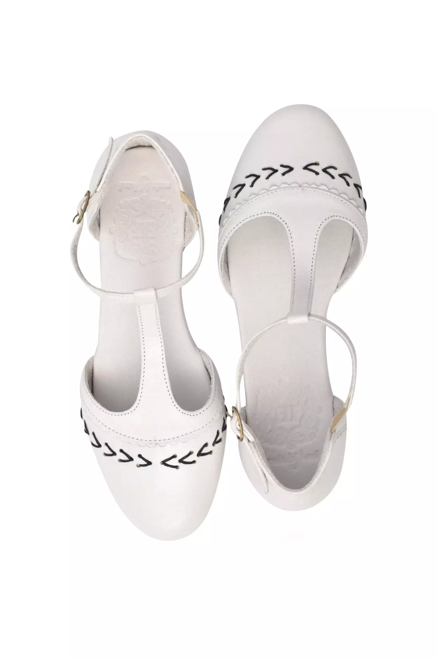 Wonderland Leather Flats